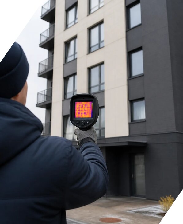 Тепловизионное обследование зданий в Рузаевке от 5184 р. | ЭкспертизаРоссия